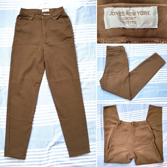 Jones New York Pants - Jones New York Petite Tapered Stretch Pants